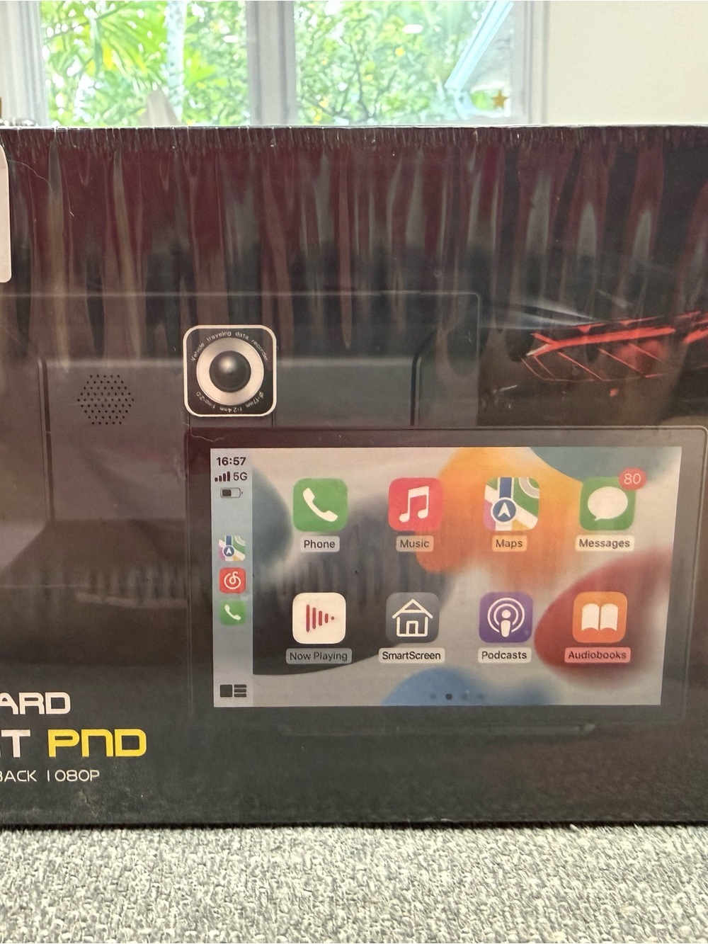 7" On-Dash Touchscreen Car PND Multimedia Player - Black